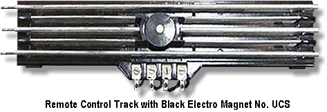 Lionel Trains Remote Control Black Magnetic Section