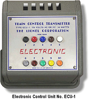 Lionel Trains Transmitter Type ECU-1
