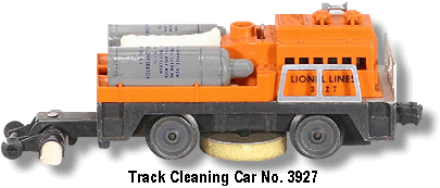 The Lionel No. 3927 Track Cleaning Car