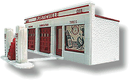 The Plasticville Small Gas Station
