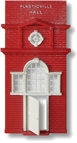 1905 Red Plasticville Hall