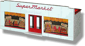 The Plasticville Small Super Market