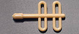 Tan Colonial House Antenna