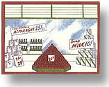 Late Left Small Super Market Window Insert